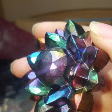 Color Shift Lotus Phone Grip One of a Kind