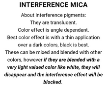 Load image into Gallery viewer, Super Red, Super Blue, Super Gold, Super Green, and Super Violet Interference Powder 5 grams of each color