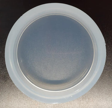 3/4 Deep Coaster Mold Made w/Crystal Clear Platinum Silicone