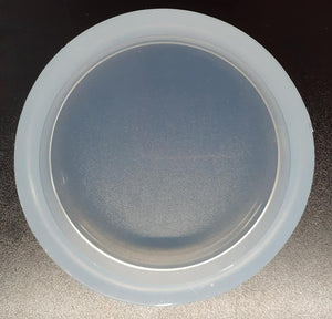 3/4 Deep Coaster Mold Made w/Crystal Clear Platinum Silicone