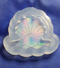 Load image into Gallery viewer, Holographic Mold Large Seashell Made w/Platinum Silicone