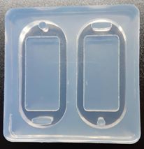 Luggage Shaker Mold Made w/Crystal Clear Platinum Silicone