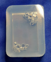 Load image into Gallery viewer, Holographic Mold Pendant with Crystals Made w/Platinum Silicone