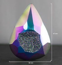 Load image into Gallery viewer, Druzy Mold Made w/Translucent Platinum Silicone