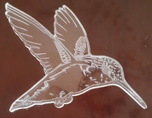 Load image into Gallery viewer, Etched Hummingbird Mold! Made w/Mold Star Platinum Silicone