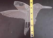 Load image into Gallery viewer, Etched Hummingbird Mold! Made w/Mold Star Platinum Silicone