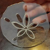 Load image into Gallery viewer, Sand Dollar Mold Made w/Crystal Clear Platinum Silicone