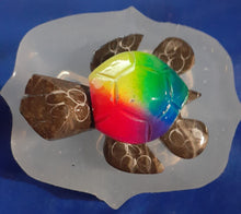 Load image into Gallery viewer, 3D Little Turtle Mold Made w/Crystal Clear Platinum Silicone Mold