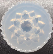 Load image into Gallery viewer, 2.5 Large Lotus Flower Silicone Shiny Mold Made w/Crystal Clear Platinum Silicone