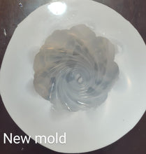 Load image into Gallery viewer, Twisted Deep Mold Made w/Translucent Platinum Silicone