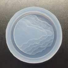 Load image into Gallery viewer, Copy of a Wooden Coaster Mold Made w/Crystal Clear Platinum Silicone